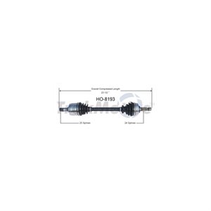 Cardan Avant Droit Honda